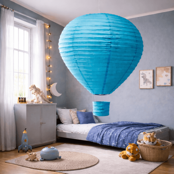 Luftballong blå 80 cm