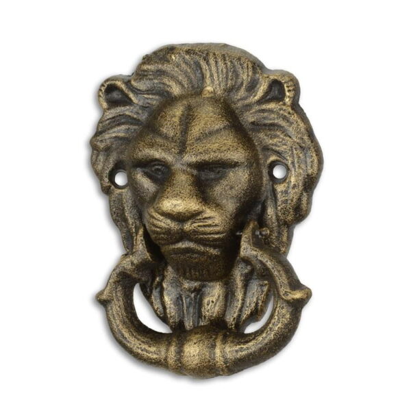 Dörrkläpp lejon gjutjärn 15,5 cm