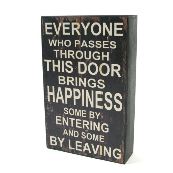 Trätavla Everyone 25x16 cm