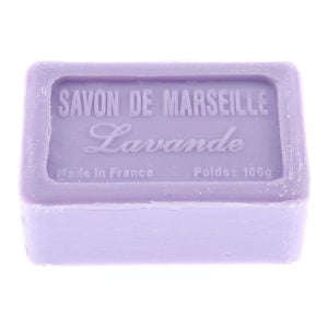 Tvål från franska Savon de Marseille med doft av lavendel.