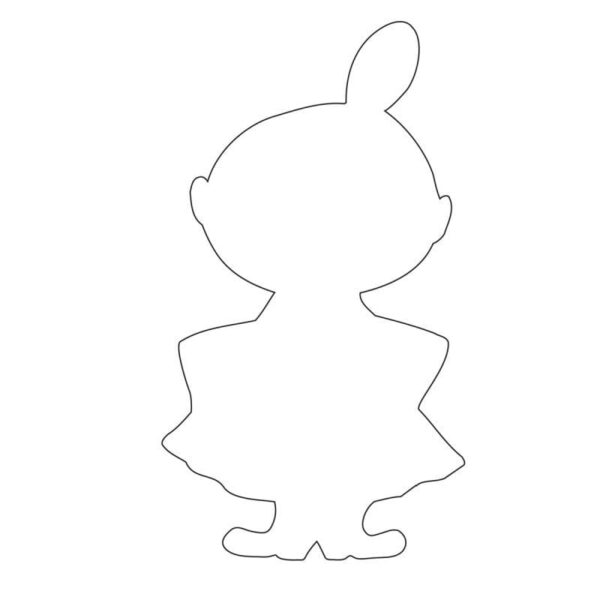 Pepparkaksform Mumin, Lilla My 14 cm