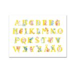 Bordstablett Mumin med motiv från Tove Janssons berättelser. Tillverkad i praktisk miljövänlig PET-plast som är lätt att torka av.