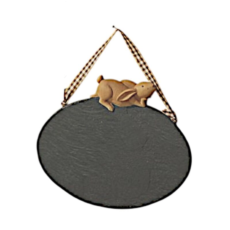 Blackboard i polyresin som går att skriva på med krita. Höjd 10 cm, bredd 14,5 cm.
