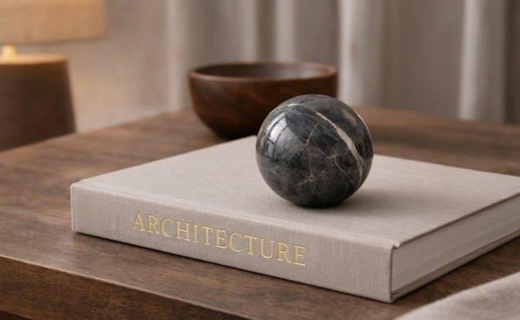 Dekorationsklot marmor