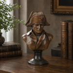 Byst av Napoleon i brons 25 cm. Klassisk och dekorativ figur som ger rummet en elegant och historisk känsla.