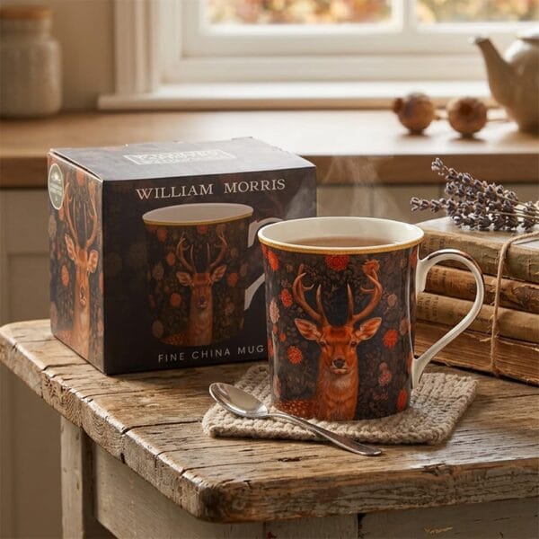 William Morris Wildlife hjort mugg 300 ml