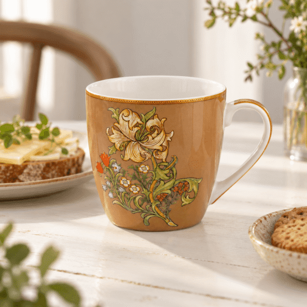 William Morris Golden Lily karamell Mugg 400 ml
